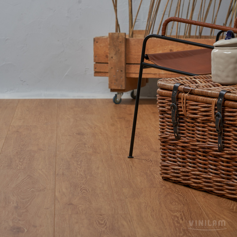 Виниловый пол (LVT) VINILAM CORK 10080V  Дуб Мейс