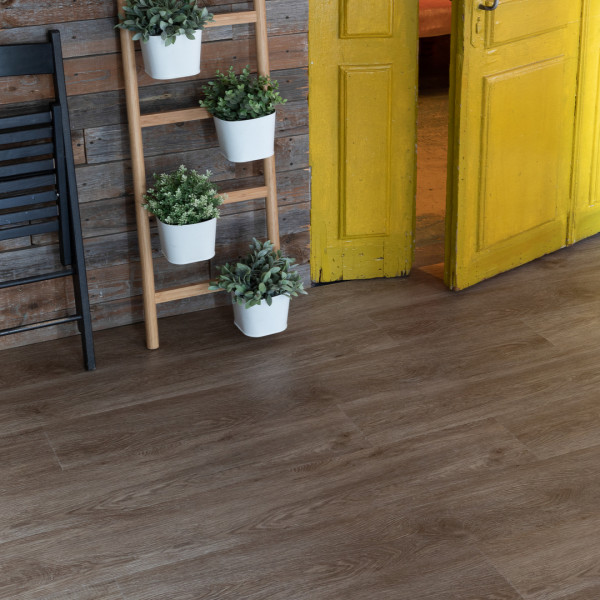 Виниловый пол (LVT) VINILAM GLUE 14609 Дуб Ваймар