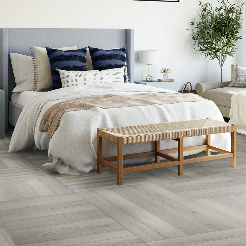 Кварц Винил (SPC)  2302 Дуб Дымчатый, 43 класс, 4 мм