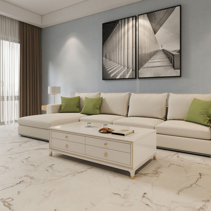 MSPC MSPC BIG STONE 8 мм 2820-4 MР Бело-серый мрамор