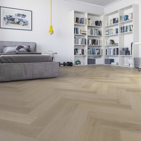 Кварц Винил (SPC) Fargo Parquet 33-1166-02 Дуб Спелый Миндаль, 43 класс, 4 мм