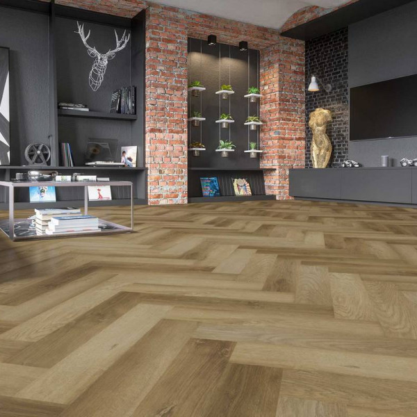 Кварц Винил (SPC) Fargo Parquet 33-2187-09 Дуб Афины, 43 класс, 4 мм