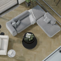 Кварц Паркет Quartz Parquet Английская Ёлка, 33-419 Дуб Карельский, 43 класс, 5 мм, v- микро