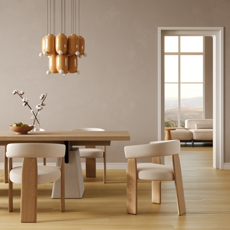 Кварц Паркет Классик 7мм 400-61 Клён Американский, 43 класс, 7 мм