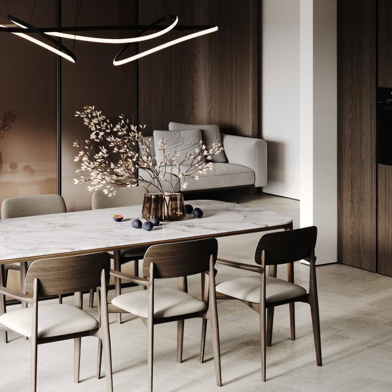 Кварц Паркет Штучный 44-1258-57 Дуб Скандинавский, 43 класс, 5 мм