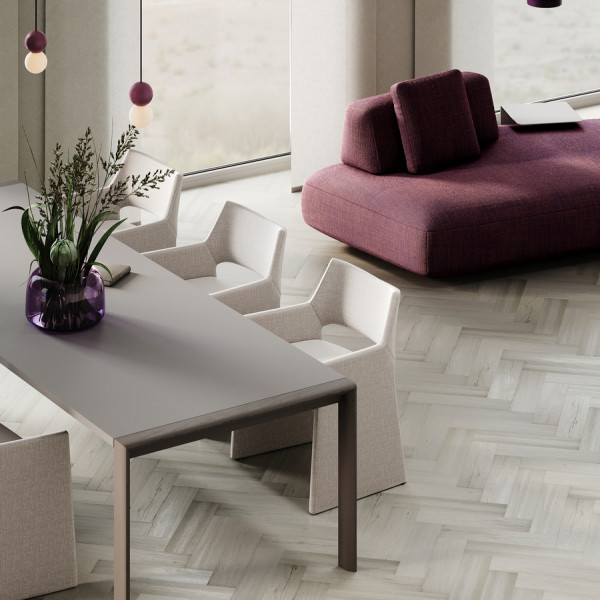 Кварц Винил (SPC) Herringbone 4,5мм 44-4070-2 Дуб Модена, 43 класс, 4,5 мм