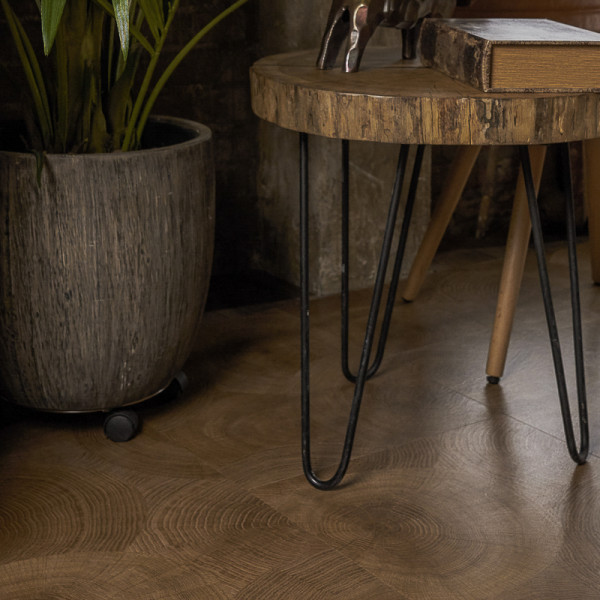 Кварц Винил (SPC) CERAMO VINILAM STONE 61601 Дуб Натуральный, 43 класс, 8 мм