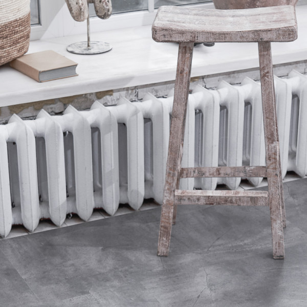 Кварц Винил (SPC) CERAMO VINILAM STONE 61602 Серый Бетон