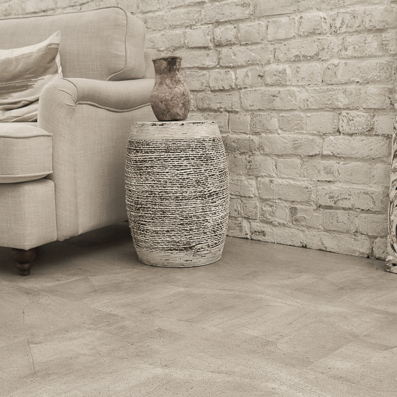 Кварц Винил (SPC) CERAMO VINILAM STONE 61603 Бетонная смесь Кварц Винил (SPC) CERAMO VINILAM STONE 61603 Бетонная смесь