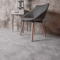 Виниловый пол (LVT) CERAMO VINILAM STONE GLUE 61606 Бетон