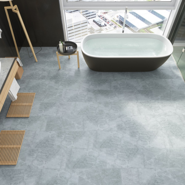 Кварц Винил (SPC) Fargo Stone 61S455 Дымчатый Меланит, 43 класс, 4 мм