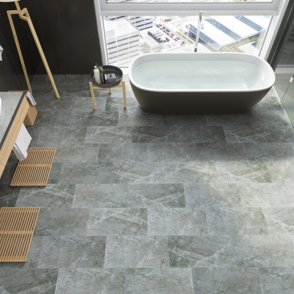 Кварц Винил (SPC) Fargo Stone 67S455 Платиновый Агат, 43 класс, 4 мм