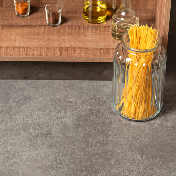 Кварц Винил (SPC) CERAMO VINILAM STONE 71610 Цемент Cтальной, 43 класс, 6 мм