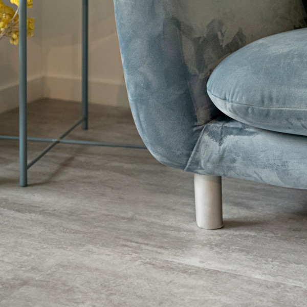 Кварц Винил (SPC) CERAMO VINILAM STONE 71614 Цемент Светлый, 43 класс, 6 мм