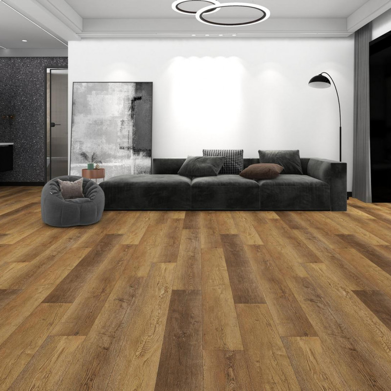 Кварц Винил (SPC) Quantum SPC 8804 Дуб Томсон, 43 класс, 5 мм