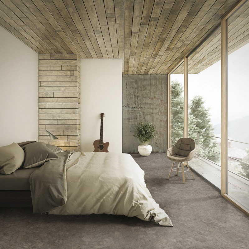 Пробковый пол WICANDERS Stone Inspire, AD9E001 Concrete Urban, 33 класс, 7 мм, v-образная