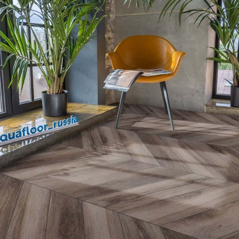 Виниловый пол (LVT) Parquet Glue Chevron AF2554 