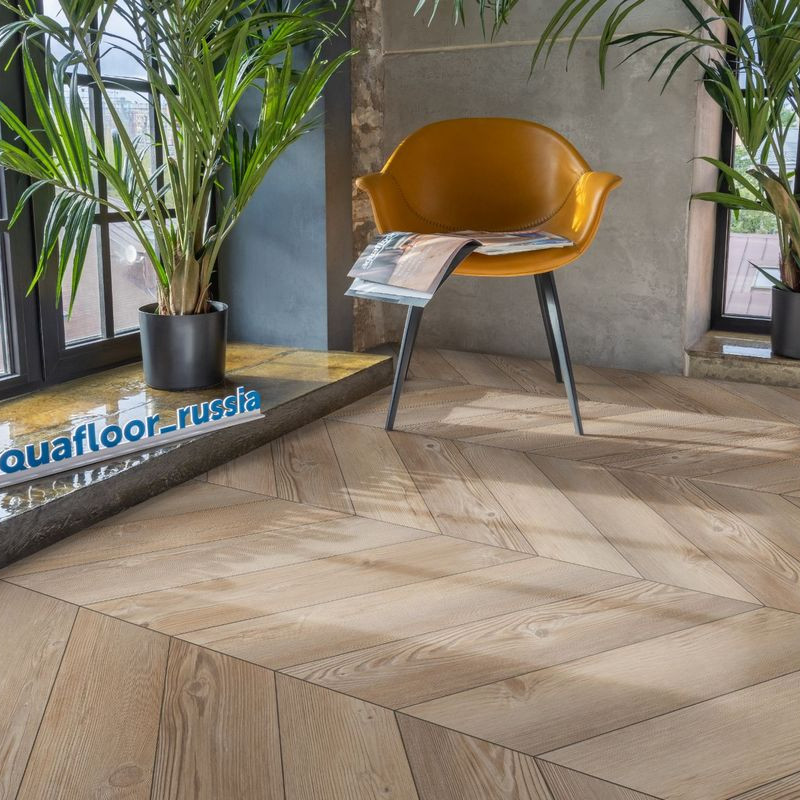 Виниловый пол (LVT) Parquet Glue Chevron AF2555 