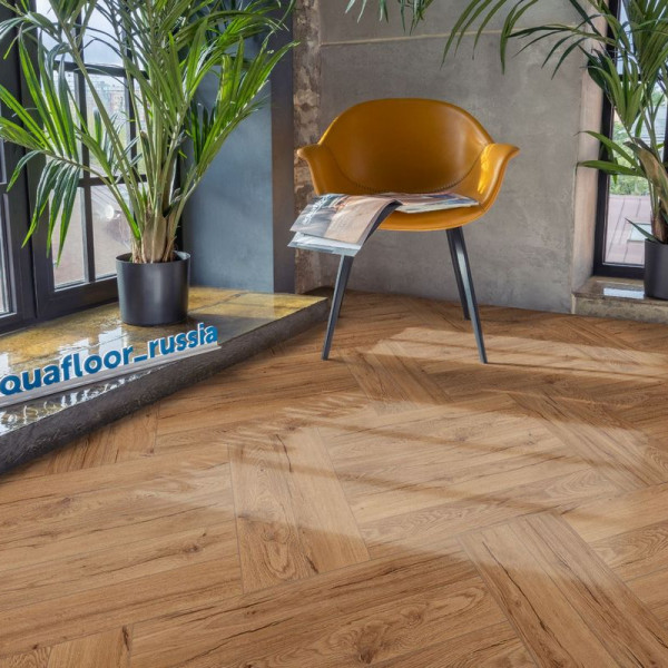 Кварц Винил (SPC) Space Parquet Light AF4501PQL , 43 класс, 4,5 мм