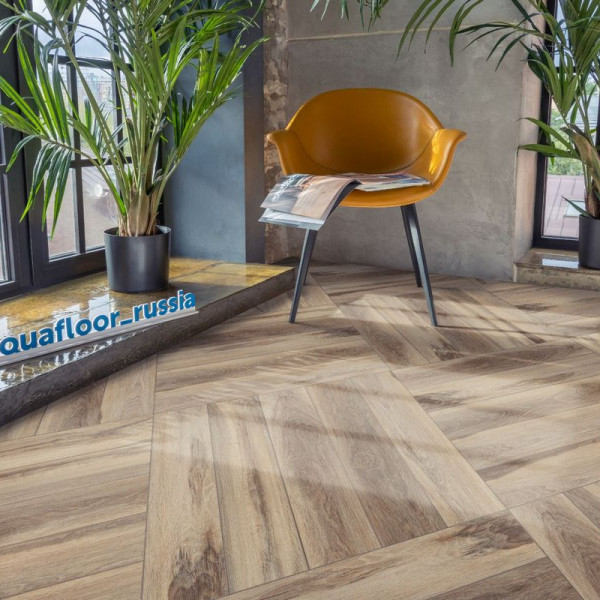 Кварц Винил (SPC) Space Parquet Light AF4502PQL , 43 класс, 4,5 мм