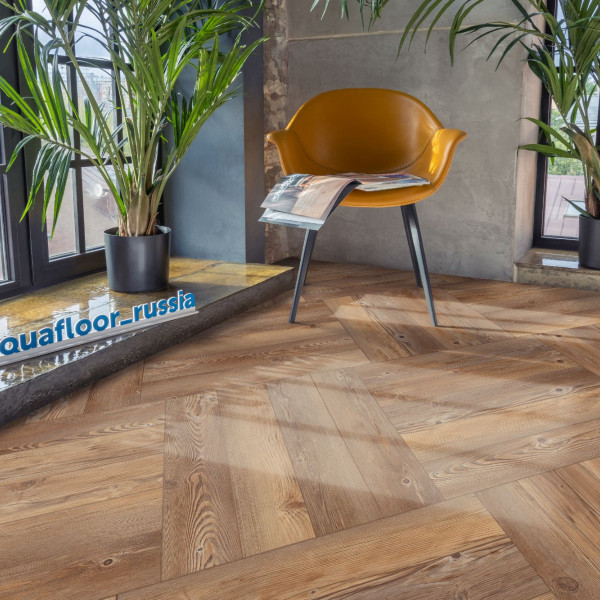 Кварц Винил (SPC) Space Parquet Light AF4504PQL , 43 класс, 4,5 мм