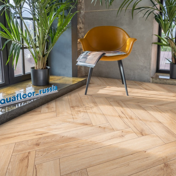 Кварц Винил (SPC) Space Parquet Light AF4507PQL , 43 класс, 4,5 мм