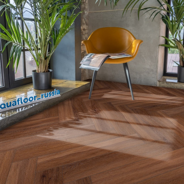 Кварц Винил (SPC) Space Parquet Light AF4510PQL , 43 класс, 4,5 мм