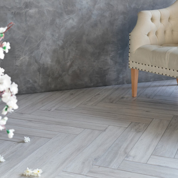 Кварц Винил (SPC) PARQUET+ AF6011 , 43 класс, 7 мм