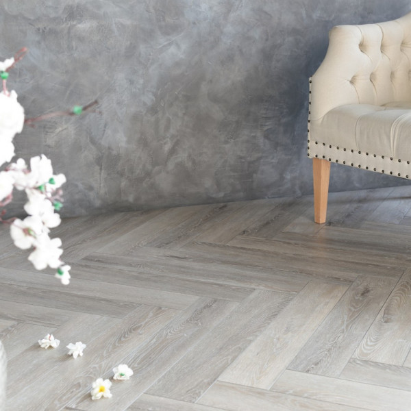 Кварц Винил (SPC) PARQUET+ AF6012 , 43 класс, 7 мм