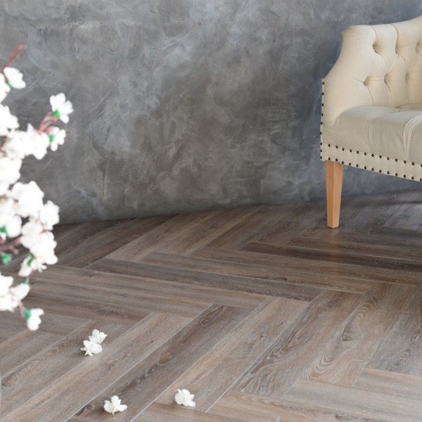Кварц Винил (SPC) PARQUET+ AF6013 , 43 класс, 7 мм