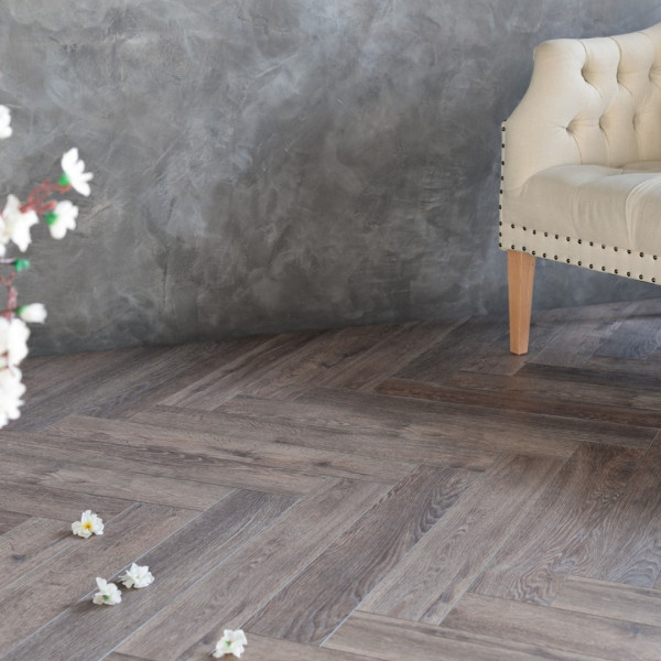 Кварц Винил (SPC) PARQUET+ AF6014 , 43 класс, 7 мм