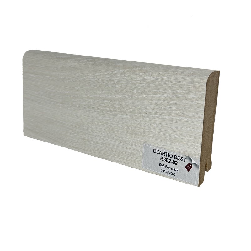 Плинтус Best B302-02 Дуб беленный Плинтус Best B302-02 Дуб беленный