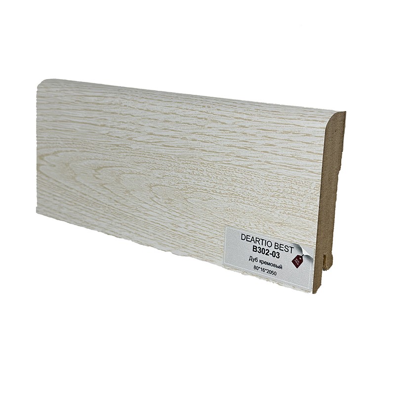 Плинтус Best B302-03 Дуб кремовый Плинтус Best B302-03 Дуб кремовый