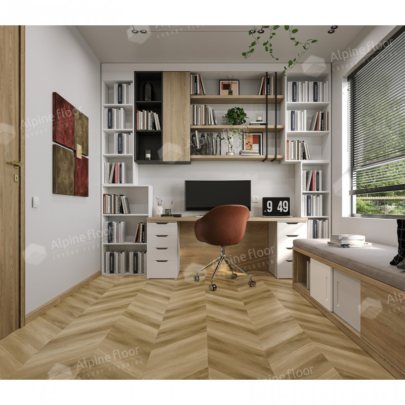 Кварц Винил (SPC) Chevron Alpine ECO 18-17 Grazioso Chevron, 43 класс, 5 мм Кварц Винил (SPC) Chevron Alpine ECO 18-17 Grazioso Chevron, 43 класс, 5 мм