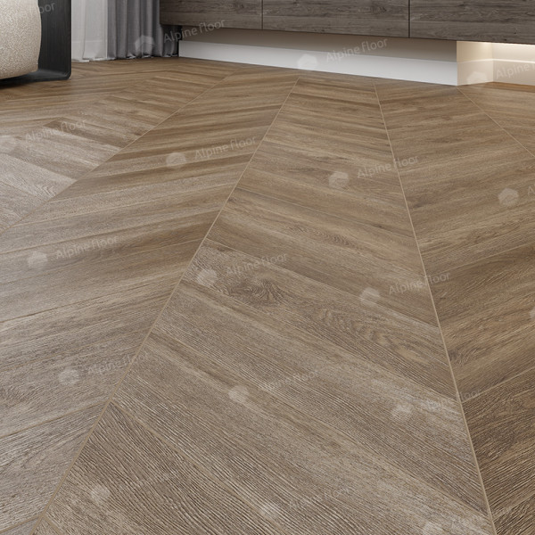Виниловый пол (LVT) Chevron Alpine LVT ECO 20-5 Макадамия Chevron