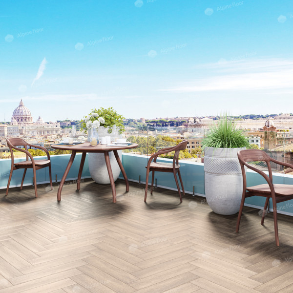 Кварц Винил (SPC) Parquet Premium ECO19-10 Макадамия, 43 класс, 8 мм