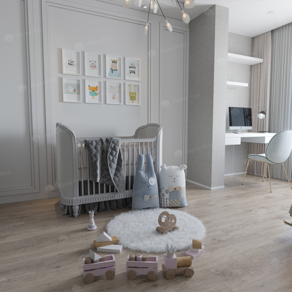 Кварц Винил (SPC) Grand Sequoia Light ЕСО 11-901 КАРИТЕ, 34 класс, 3,5 мм