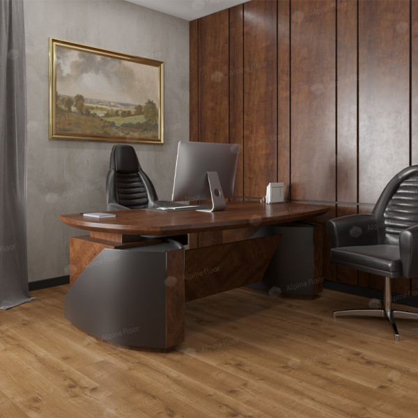 Кварц Винил (SPC) REAL WOOD ЕСО 2-1 Дуб Royal, 43 класс, 6 мм