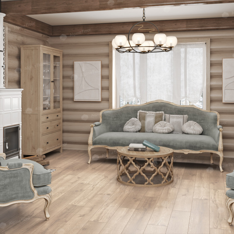 Кварц Винил (SPC) REAL WOOD ЕСО 2-5 Дуб натуральный, 43 класс, 6 мм Кварц Винил (SPC) REAL WOOD ЕСО 2-5 Дуб натуральный, 43 класс, 6 мм