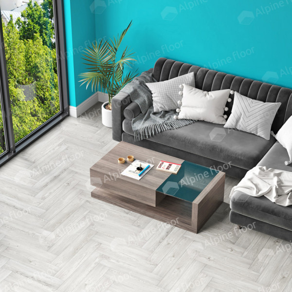 Кварц Винил (SPC) PARQET LIGHT ЕСО13-11 Снежный, 43 класс, 4 мм Кварц Винил (SPC) PARQET LIGHT ЕСО13-11 Снежный, 43 класс, 4 мм