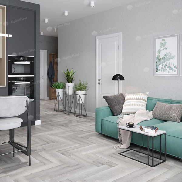 Кварц Винил (SPC) PARQET LIGHT ЕСО13-18 Дуб Лейтена, 43 класс, 4 мм Кварц Винил (SPC) PARQET LIGHT ЕСО13-18 Дуб Лейтена, 43 класс, 4 мм