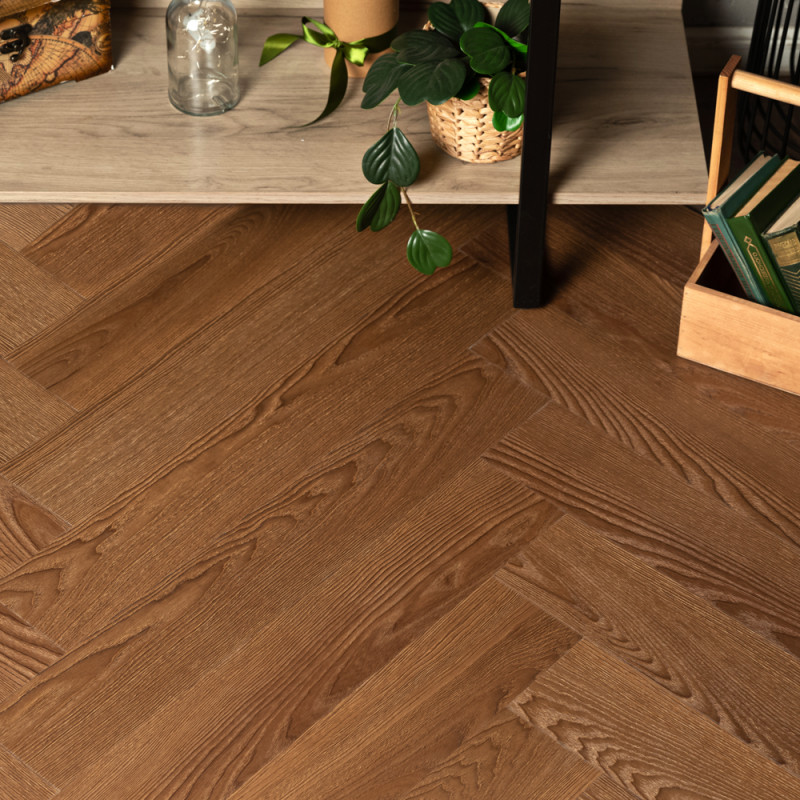 Виниловый пол (LVT) PARQUET HERRINGBONE IS11200 Паркет Винсент