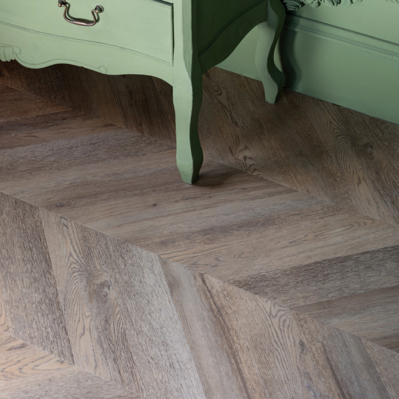 Виниловый пол (LVT) PARQUET CHEVRON RI153616CL4 Шеврон Шампань Виниловый пол (LVT) PARQUET CHEVRON RI153616CL4 Шеврон Шампань