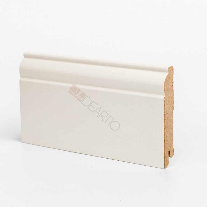 Плинтус UNIVERSAL U104-100 (9010)  Плинтус UNIVERSAL U104-100 (9010)