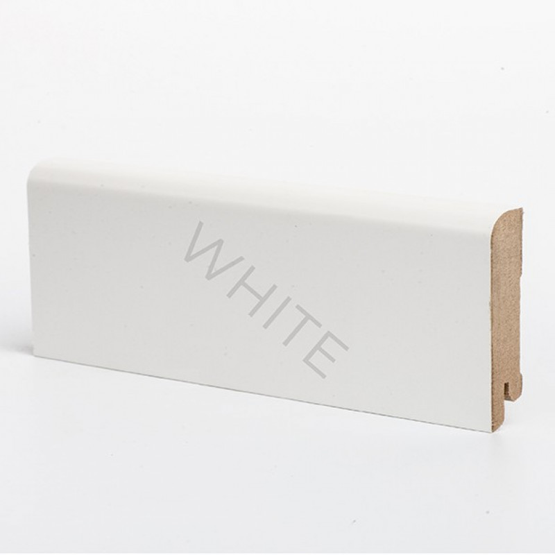 Плинтус White W02-60  Плинтус White W02-60